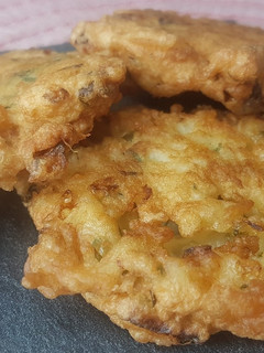 Una foto de Tortillitas de bacalao