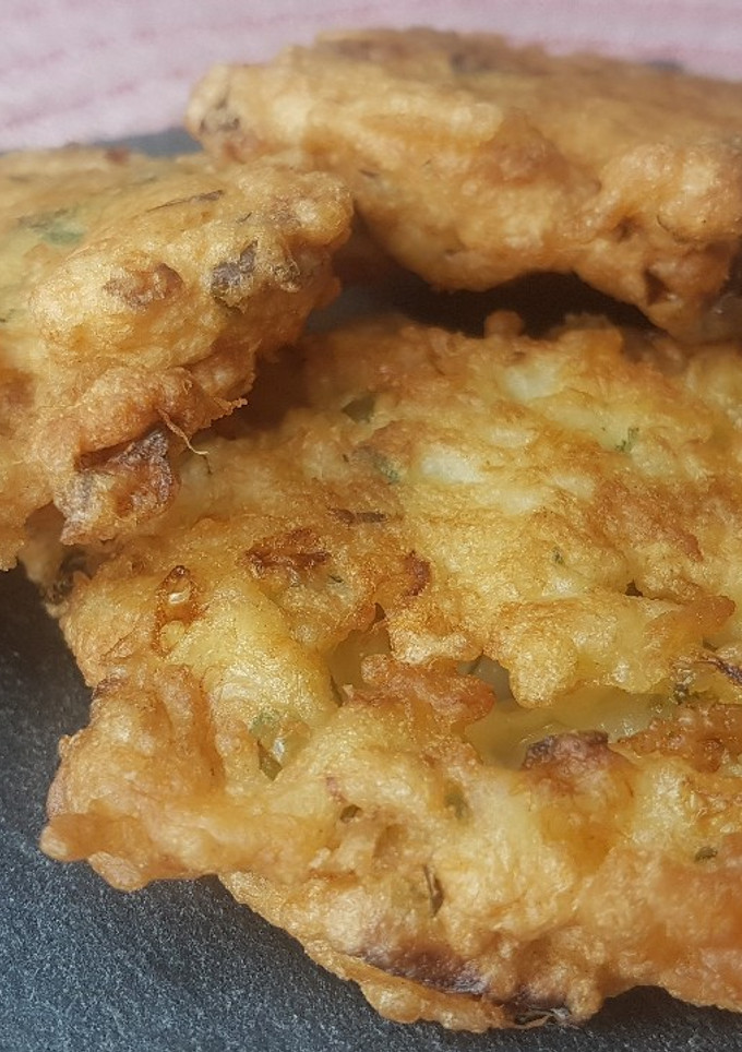 Una foto de Tortillitas de bacalao
