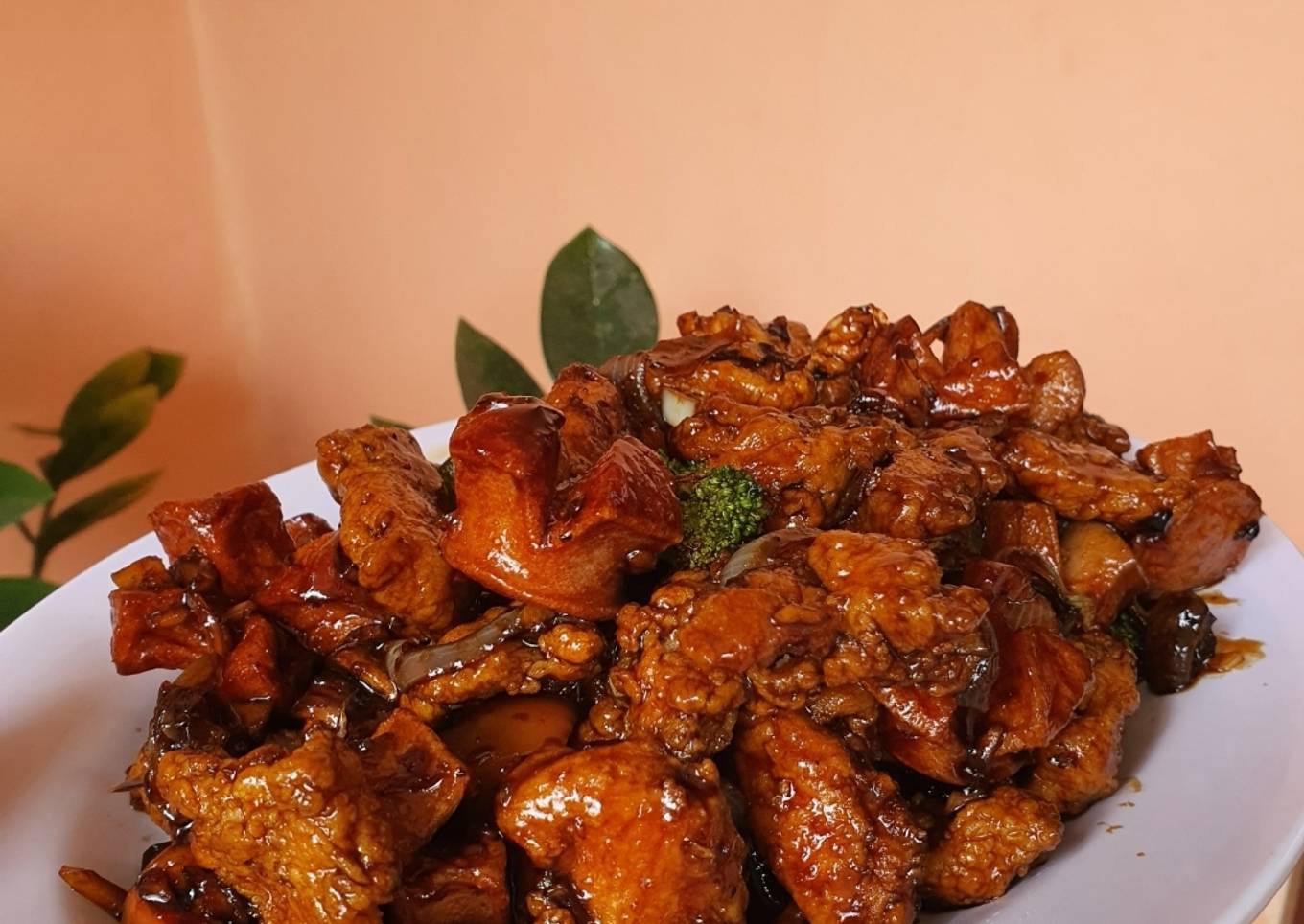 Ayam Lada Hitam Sederhana