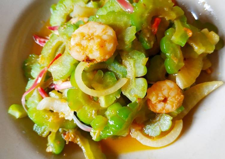 Tumis Pare Udang