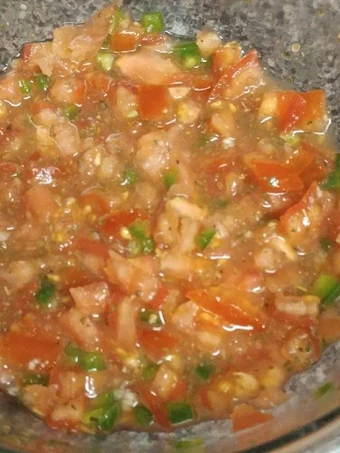 Recipe Tomato Jalapeno Topping which Delicious
