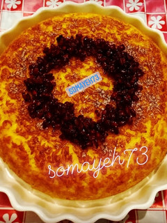 عکسی از دستور ته چین مرغ