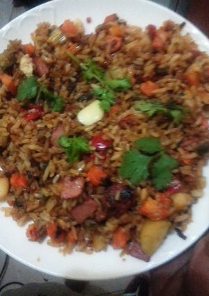 A picture of Fried Rice(chahan).