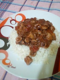 Φωτογραφία της συνταγής Καλαμαράκια κοκκινιστά με ρύζι