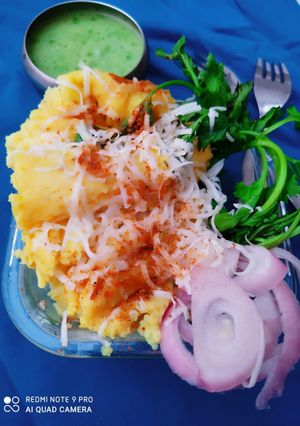 ઢોકળા ખીચું (Dhokla Khichu Recipe In Guajarati) રેસીપી મુખ્ય ફોટો