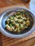 Ensalada tibia de berenjenas