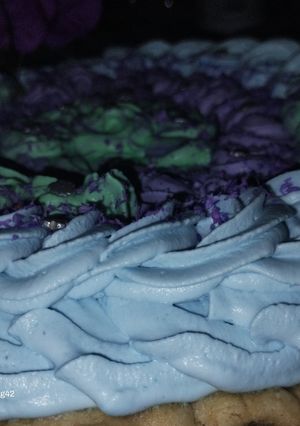 Una foto de Tarta súper rica, masa, relleno y cubierta toda realizada con stevia!!🧑‍🍳🧑‍🍳
