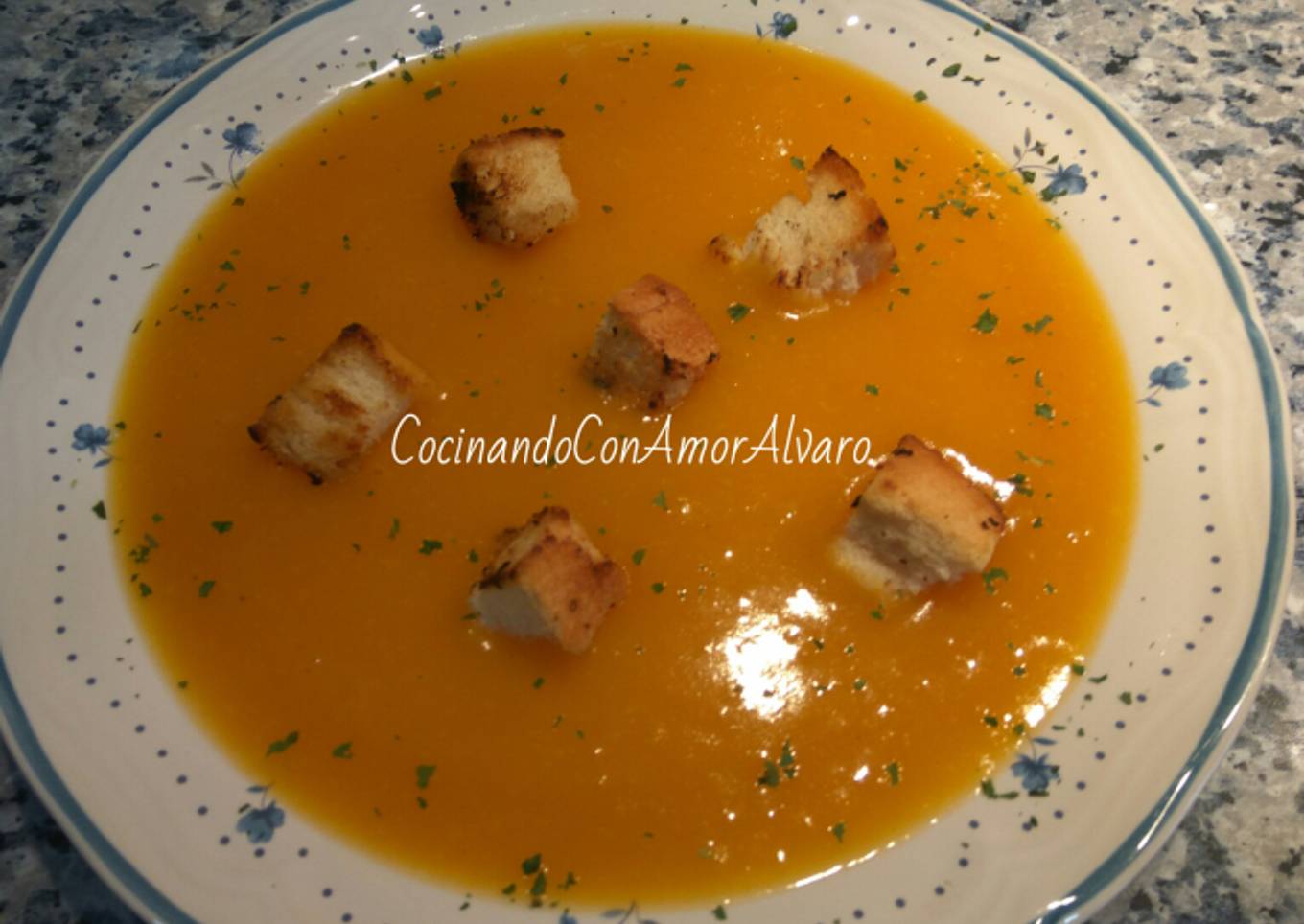 Crema de Calabaza