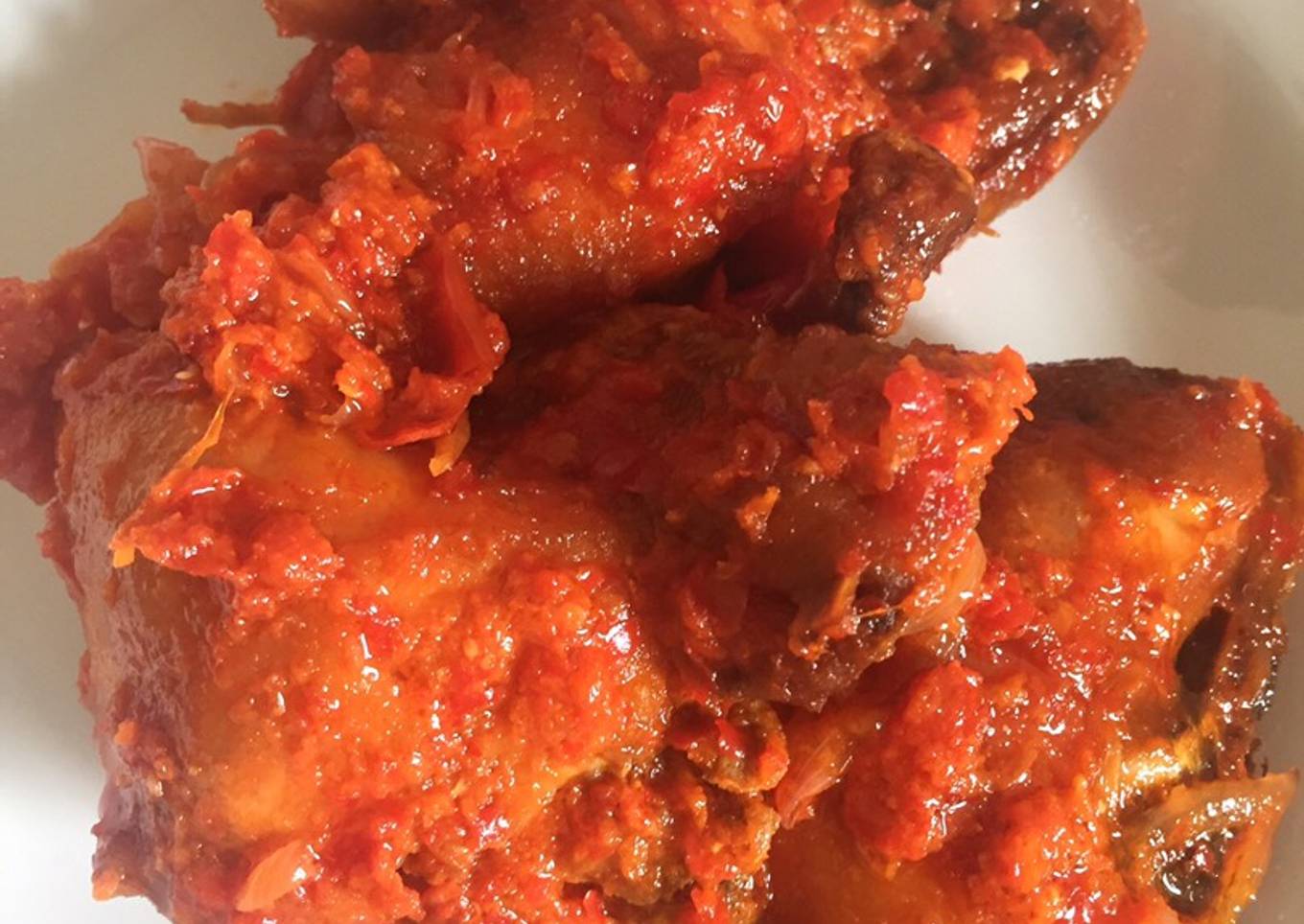 Ayam balado Padang