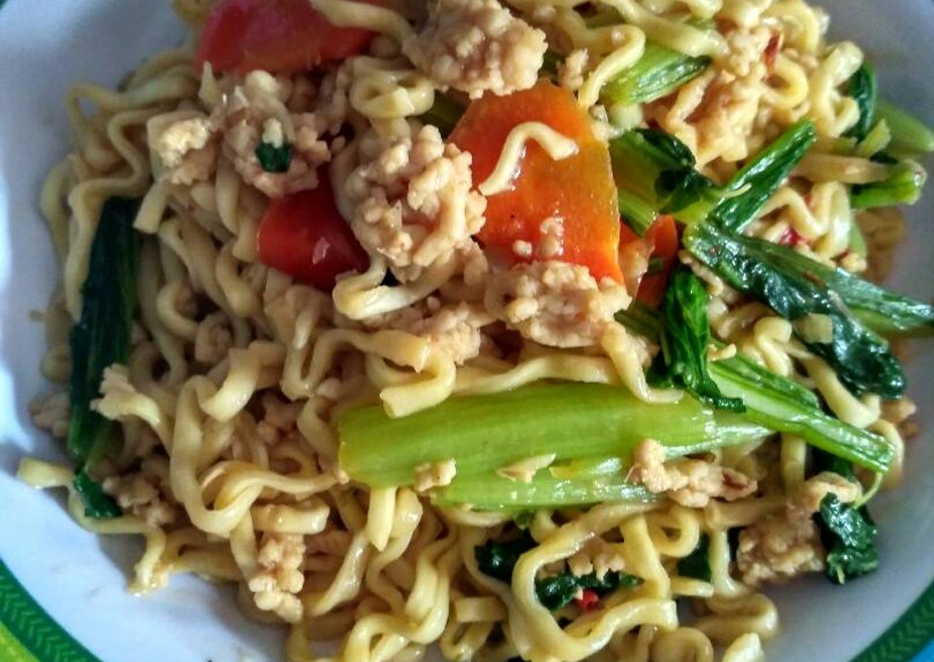 Resep Bakmi mewah ikan tenggiri 😘, Lezat