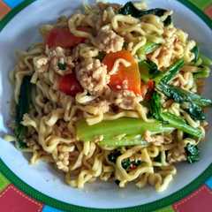 A picture of Bakmi mewah ikan tenggiri 😘.