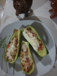 Una foto de Calabacitas rellenas