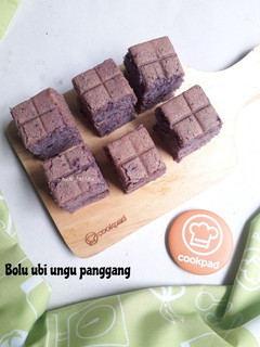 Foto resep Bolu ubi ungu panggang