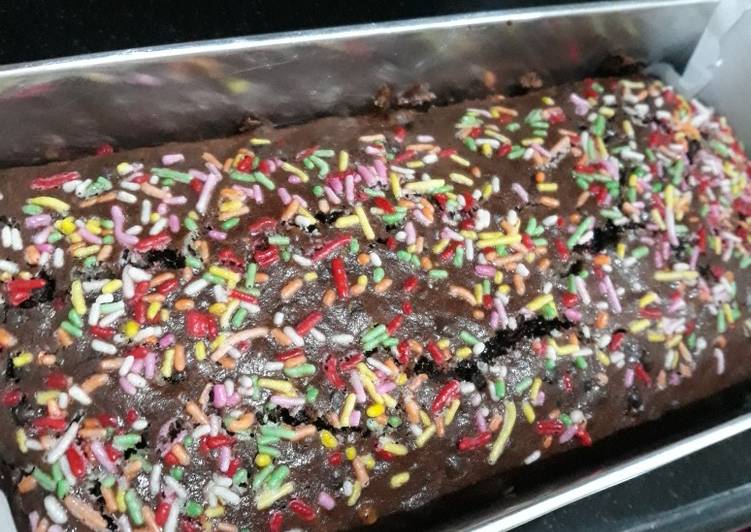 Mudah Cepat Memasak Choco Banana Cake Nikmat Lezat