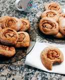 Rollitos de canela / cinnamon rolls veganos