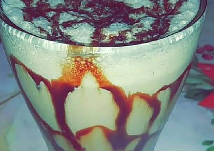 Chocolate mango shake
