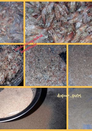 Foto resep Kaldu udang bubuk homemade #dapoer_putri