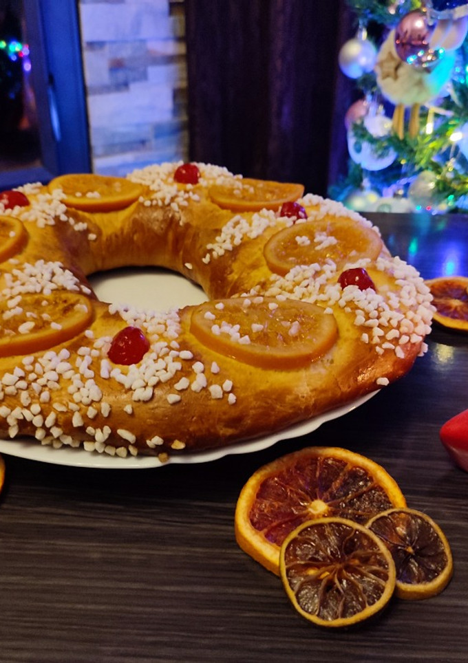 Una foto de Roscón de reyes: Receta paso a paso
