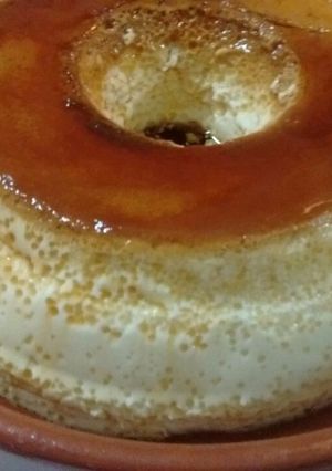 Una foto de Flan Casero