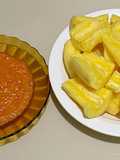 Singkong Rebus dan Sambal Tumis
