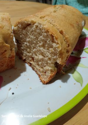 Una foto de Budín de banana y avena