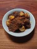 Rendang Daging Dan Telur Puyuh