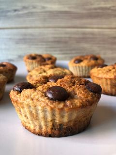Foto de Muffins de banana e chocolate