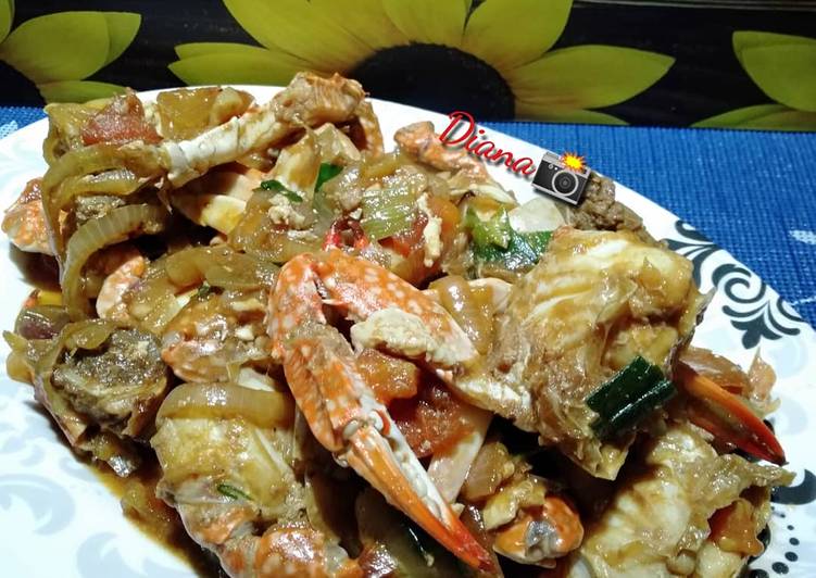 Resep Mudah Rajungan asam manis Sedap