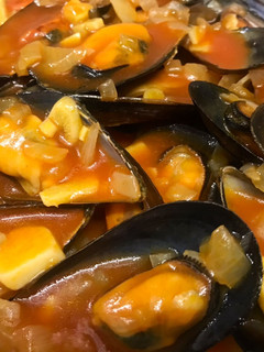 Una foto de Mejillones a la diabola 🌶