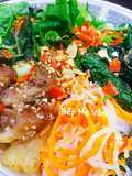 Bún Thịt Nướng, Grilled Beef Wrapped in Betel Leaves (Air Fryer Version)