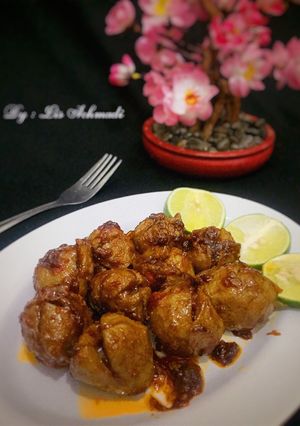 Foto resep Bakso Goreng Pedas