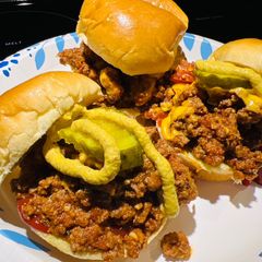 Quick Sloppy Cheeseburger 🍔 Bites A picture of Quick Sloppy Cheeseburger 🍔 Bites.