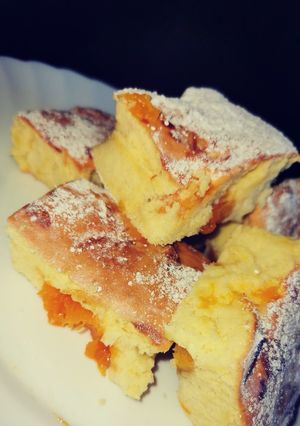 Barackos piskóta 🍑 recept fotója