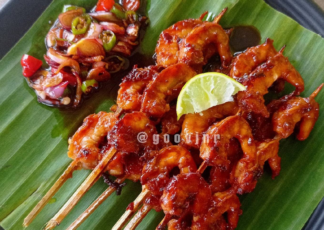 Udang Bakar Teflon