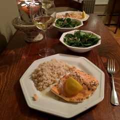 Lemon Herb Salmon A picture of Lemon Herb Salmon.