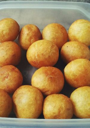 Foto resep Bola Bola Ubi Kopong (3 bahan)