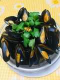 Choros (mejillones) al vino Blanco!