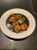 Honey Sriracha Garlic Shrimp