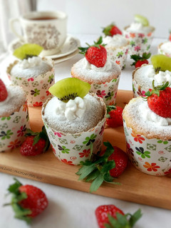 Foto resep Hokkaido Chiffon Cupcakes