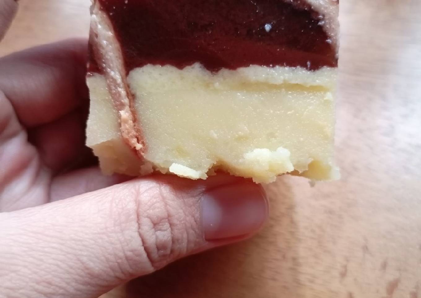 Puding Kentang Cokelat