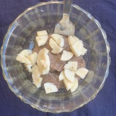 A picture of Ragi pudding.