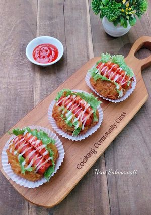 Foto resep Hotdog Mie