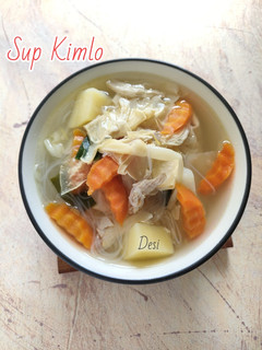 Foto resep Sup Kimlo Sederhana