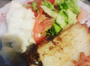 Una foto de Ensalada con marineras de pencas
