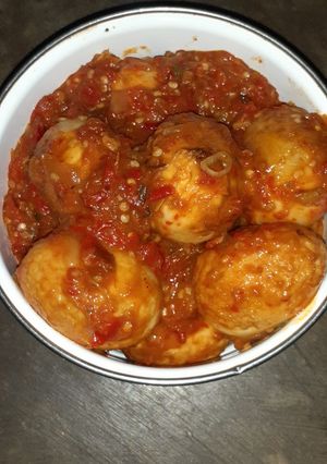 Foto resep Telur Balado ala aku 🥰