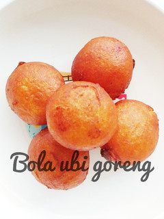 Foto resep Bola bola ubi goreng (cemilan/cemilan mpasi/ cemilan 14m+)