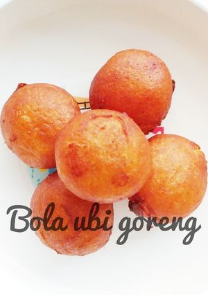 Foto resep Bola bola ubi goreng (cemilan/cemilan mpasi/ cemilan 14m+)
