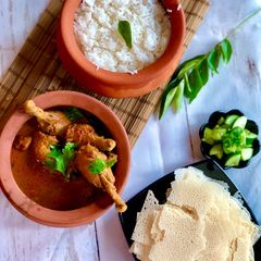 A picture of Chicken Curry Mangalore Style kori curry.
