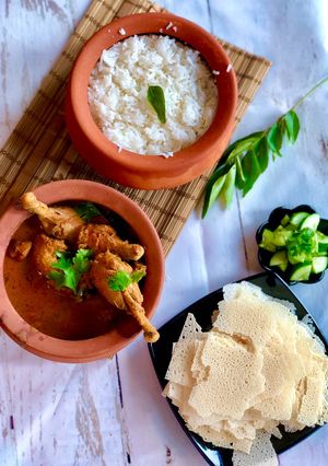 A picture of Chicken Curry Mangalore Style kori curry.