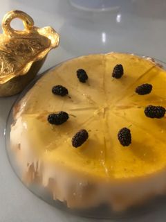 عکسی از دستور دسر موزی